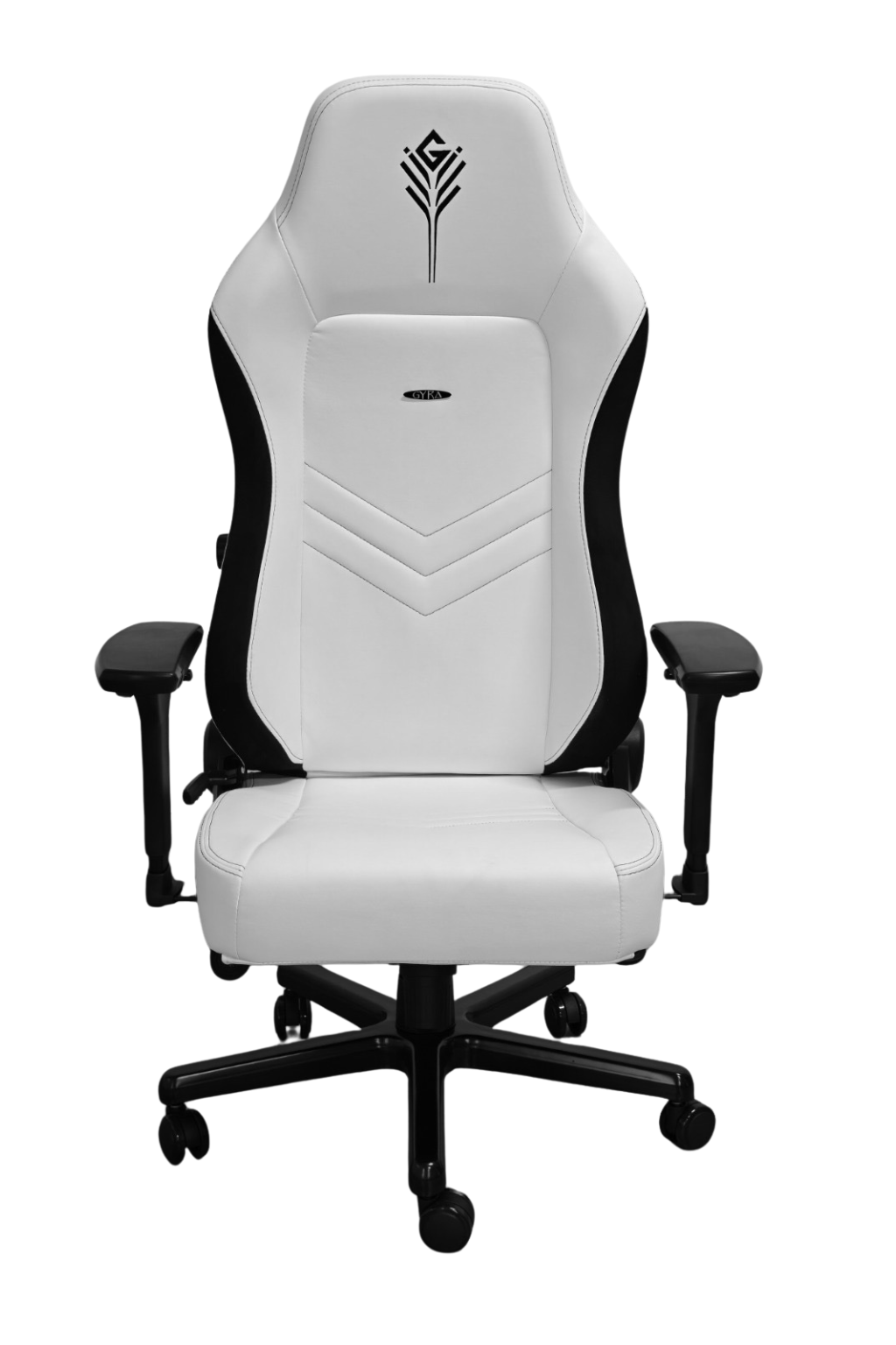 Silla gamer ergonómica premium GYRA Aether - Frost White