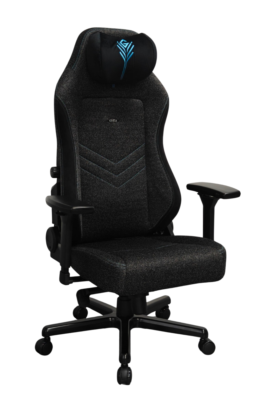 Silla gamer ergonómica premium GYRA Aether - MidnightSky