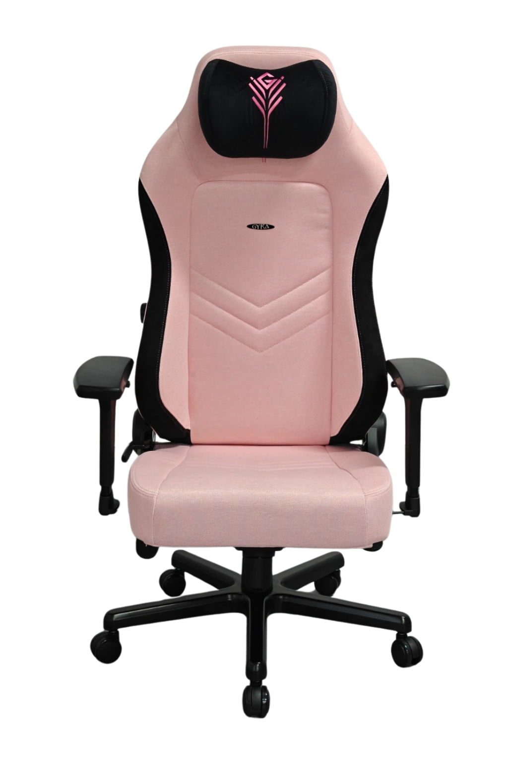 Silla gamer ergonómica premium GYRA Aether - Sakura Pink